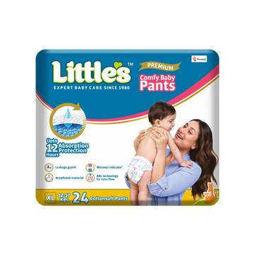 Little's Premium Baby Diaper Pants, XL, 12-17 kg